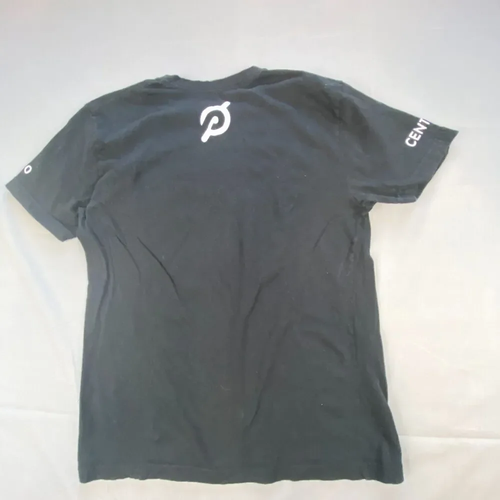 Peloton Century 100 Ride Club T Shirt Adult XS Black Short Sleeve Graphic Tee